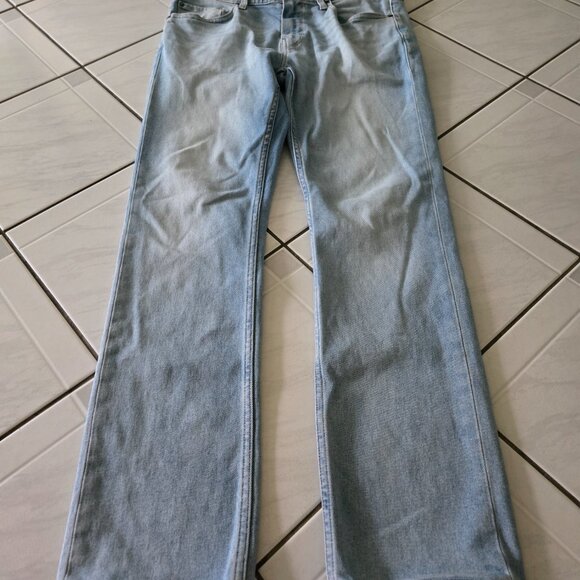 Paige Federal Slim Straight Jeans Nix Wash 30x29 - Picture 3 of 5